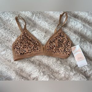 Brand new cheetah print bra